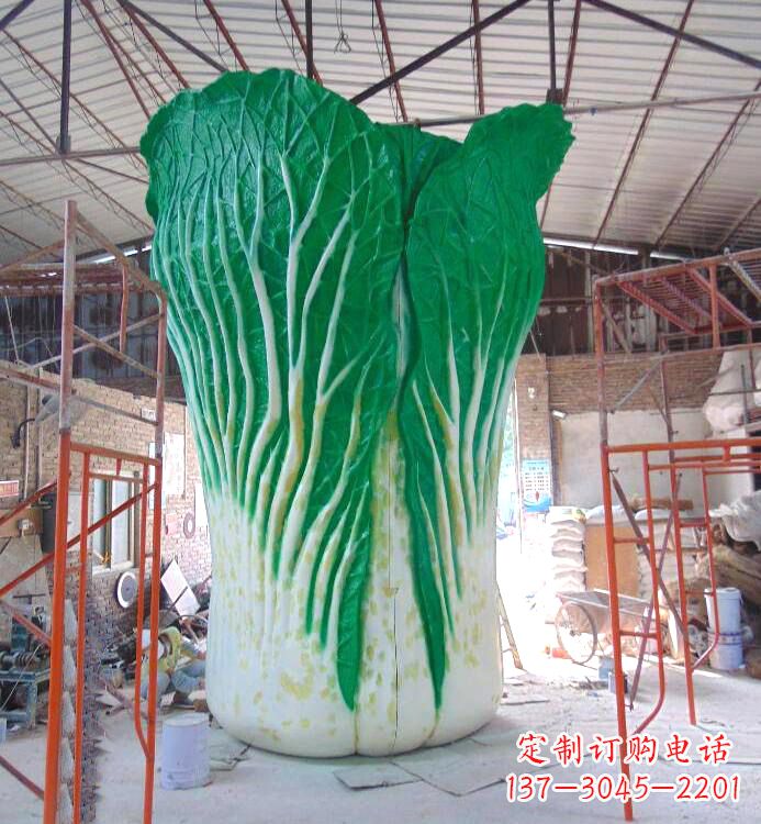 廊坊白菜铜雕塑