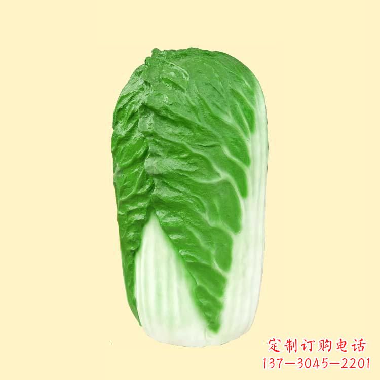 廊坊玻璃钢大白菜雕塑