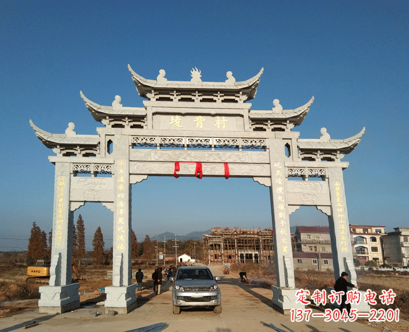 廊坊新颖独特的中国风牌坊