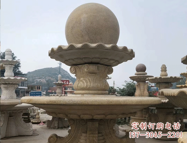 廊坊石雕汉白玉喷泉