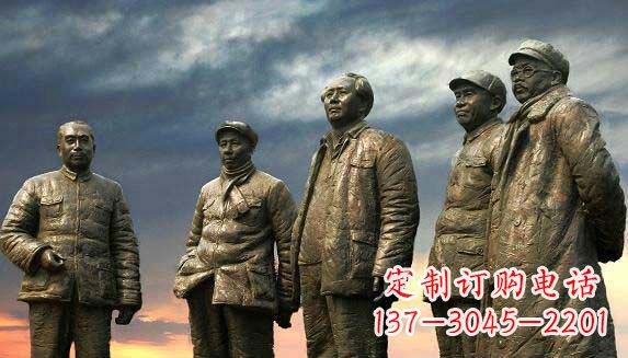 廊坊伟人铜雕——记住历史中的英雄