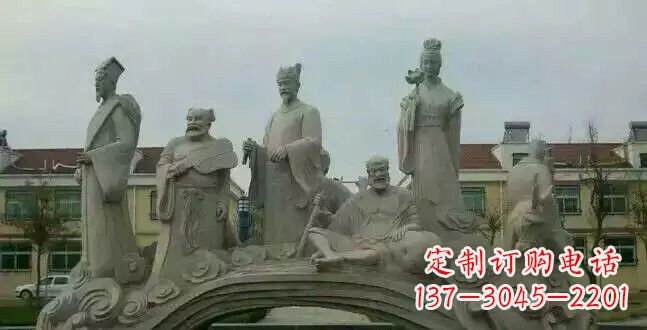 廊坊八仙过海石雕222
