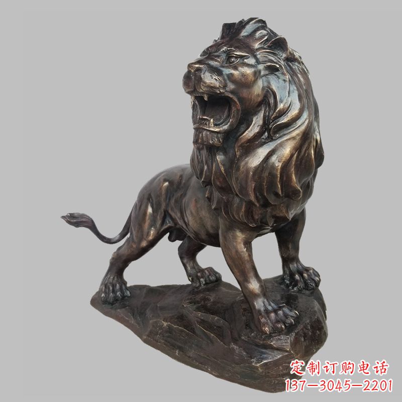 廊坊新颖狮子雕塑——让它成为你家的贵族