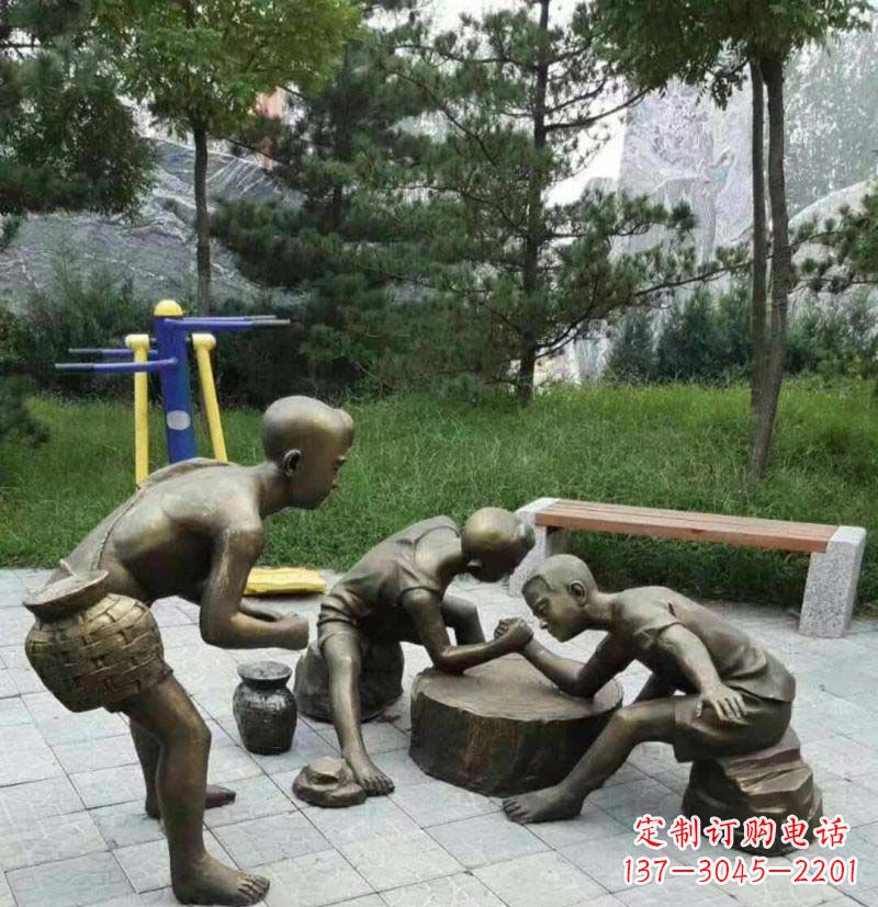 廊坊儿童童趣铜雕