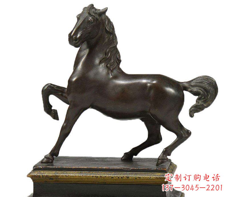 廊坊办公招财马动物铜雕塑