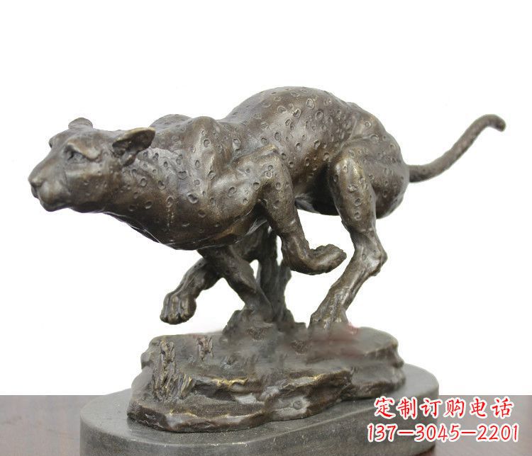 廊坊豹之美——铜雕艺术