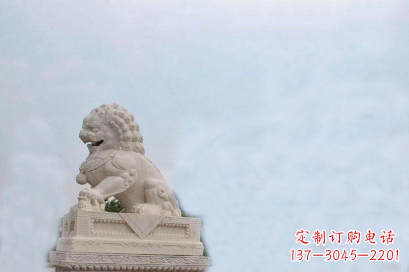 廊坊北京狮石雕大理石狮子雕塑
