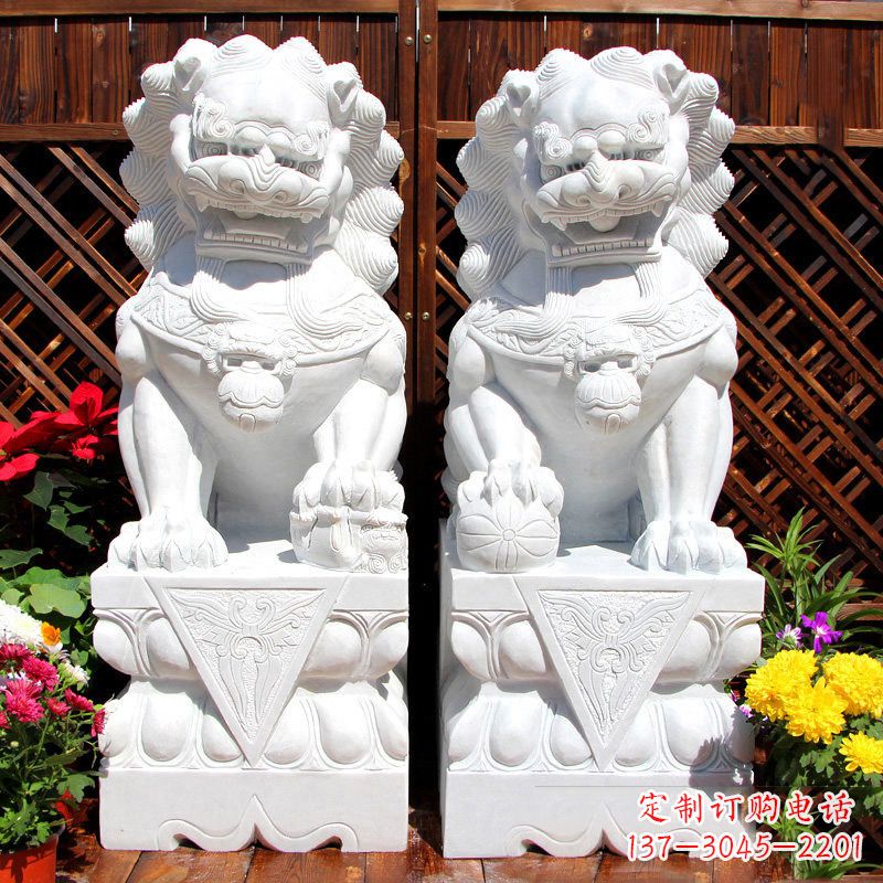 廊坊北京铸铜狮子雕塑定制