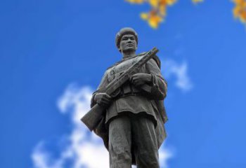 廊坊“邱少云”石雕塑像，让历史英雄永久镌刻