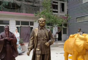 廊坊“白求恩”传奇人物铜雕