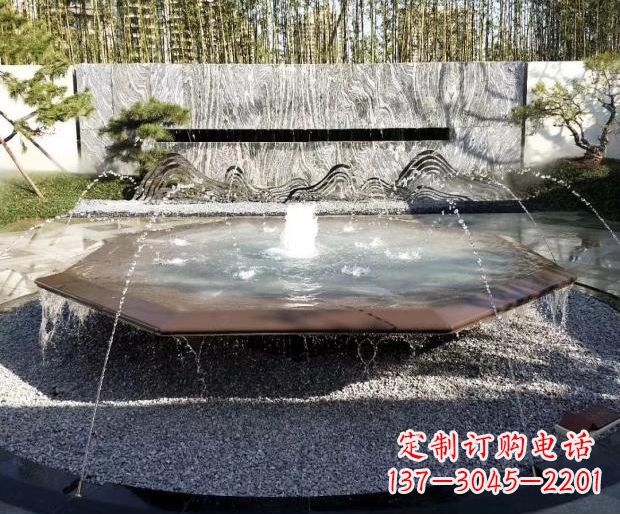 廊坊别墅不锈钢假山雕塑