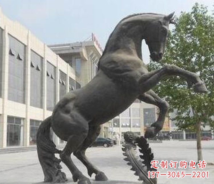 廊坊精美铜马雕塑