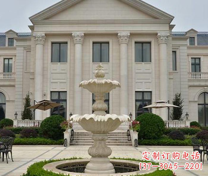 廊坊别墅景观欧式喷泉石雕_2 (2)