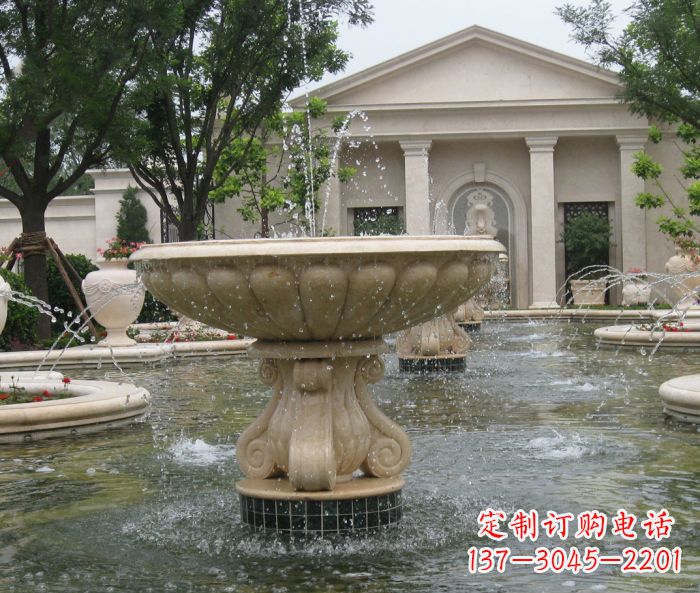 廊坊别墅景观欧式喷泉石雕_2 (3)