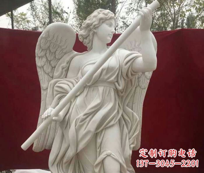 廊坊别墅景观天使人物石雕