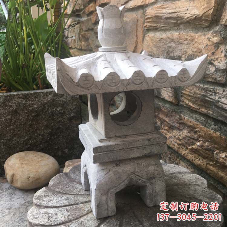 廊坊别墅园林石灯
