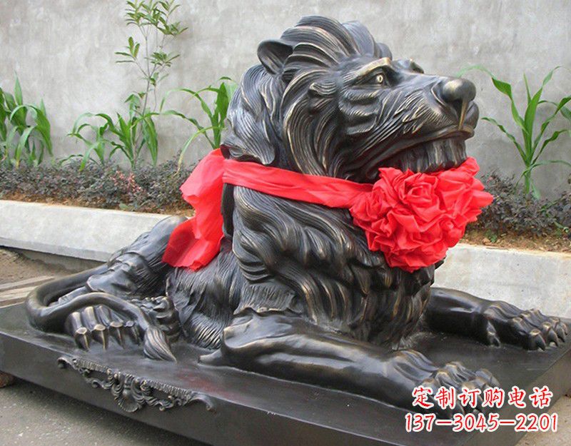 廊坊铜质狮子雕塑