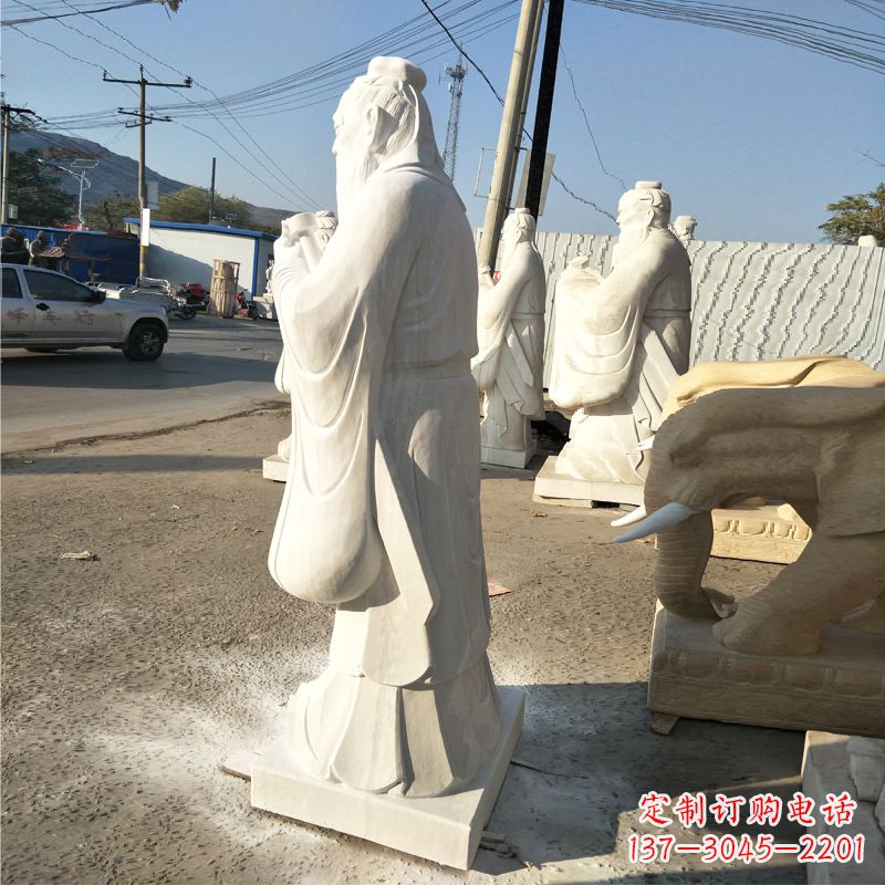 廊坊孔子——玻璃钢雕塑的象征
