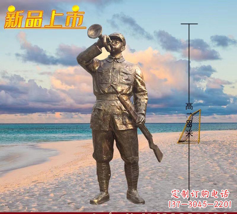 廊坊红军英雄雕塑