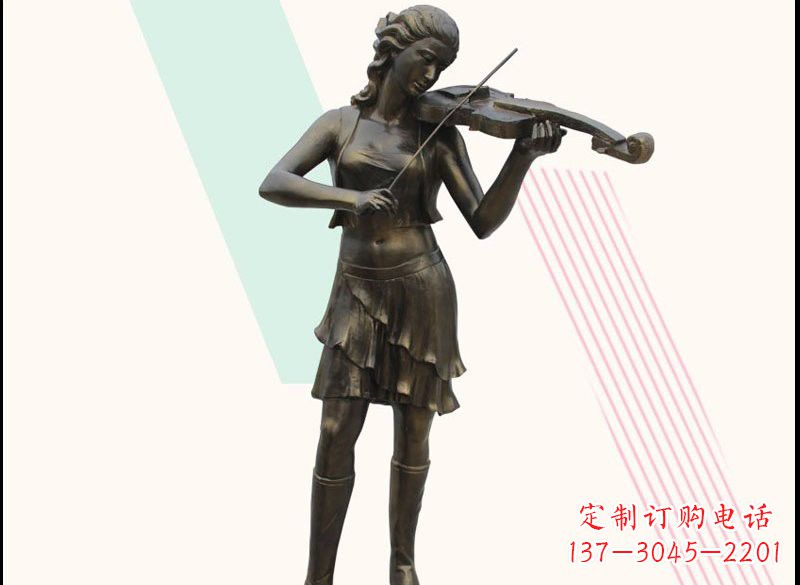 廊坊玻璃钢雕刻的女孩