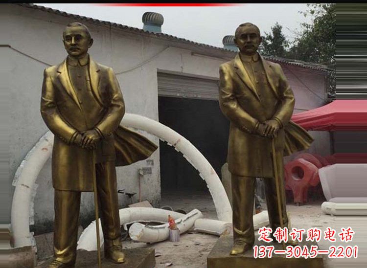 廊坊玻璃钢仿铜孙中山