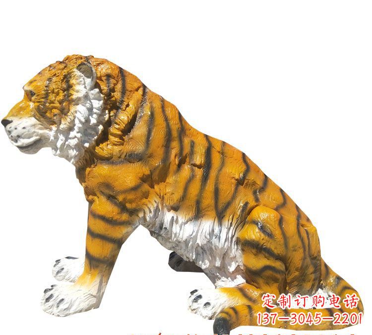 廊坊玻璃钢老虎雕塑