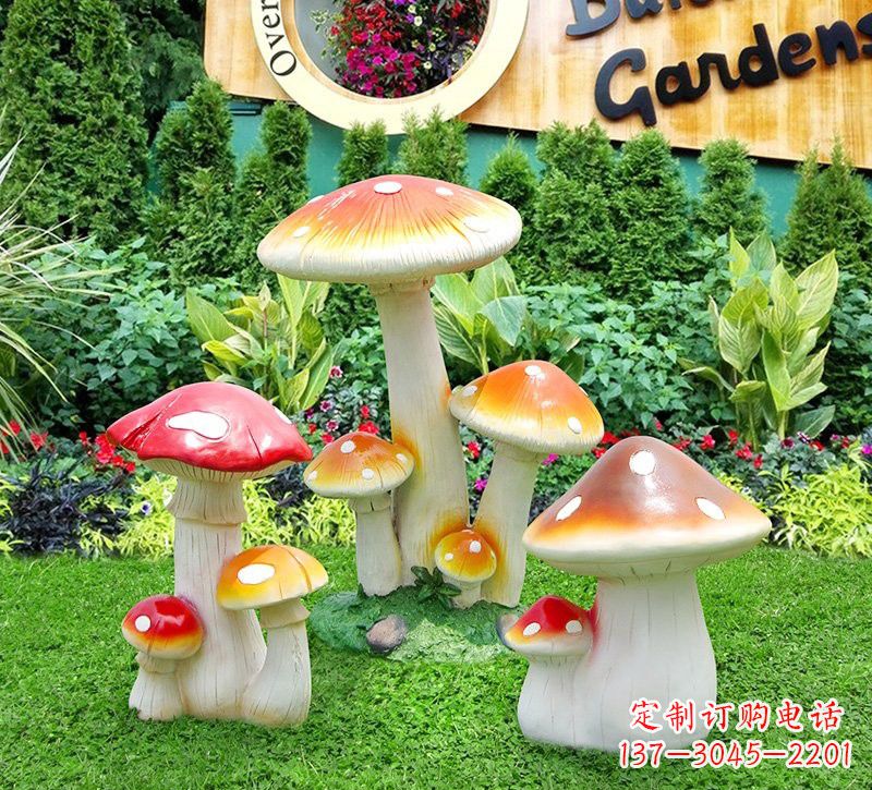 廊坊玻璃钢蘑菇雕塑,艺术之美
