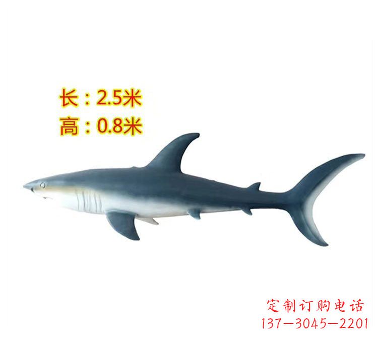 廊坊玻璃钢鲨鱼雕塑令人惊叹的艺术精品