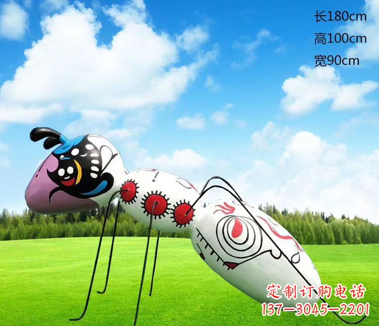 廊坊玻璃钢蚂蚁雕塑传承自然之美