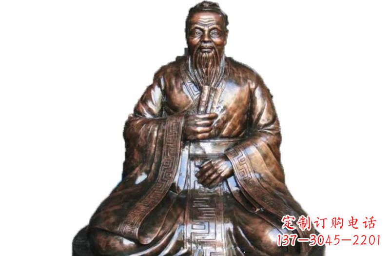 廊坊玻璃钢雕刻的伟大孔子