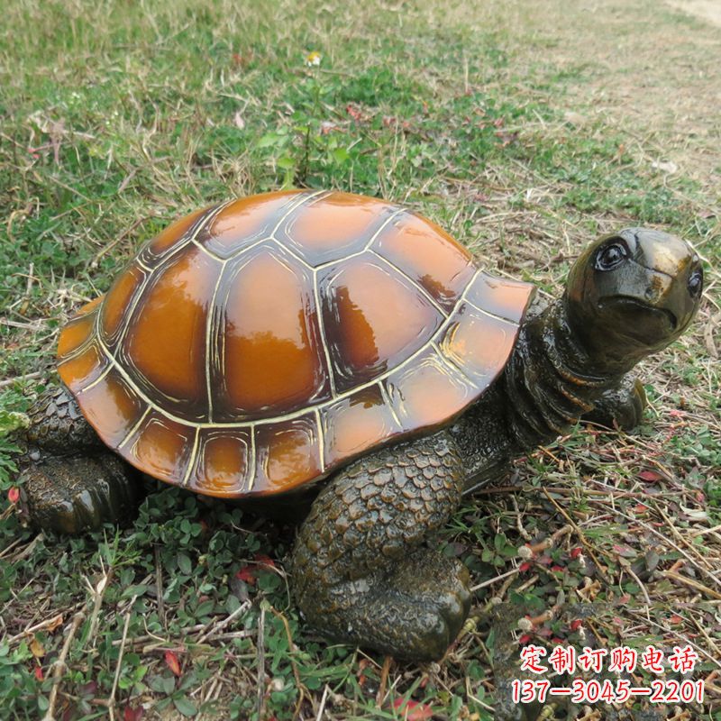 廊坊玻璃钢制乌龟雕塑——艺术的精美呈现