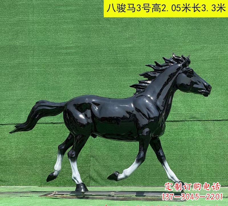廊坊玻璃钢马雕塑一种特殊的艺术品