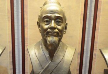 廊坊扁鹊医学家铜雕
