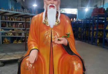 廊坊玻璃钢彩绘佛像钟雕塑——精美宗教艺术装饰
