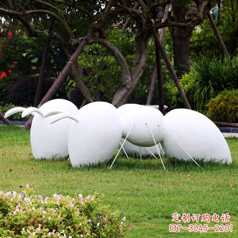 廊坊玻璃钢蚂蚁雕塑——一种充满力量的艺术