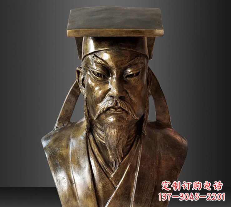 廊坊玻璃钢苏轼雕塑传承文艺精神