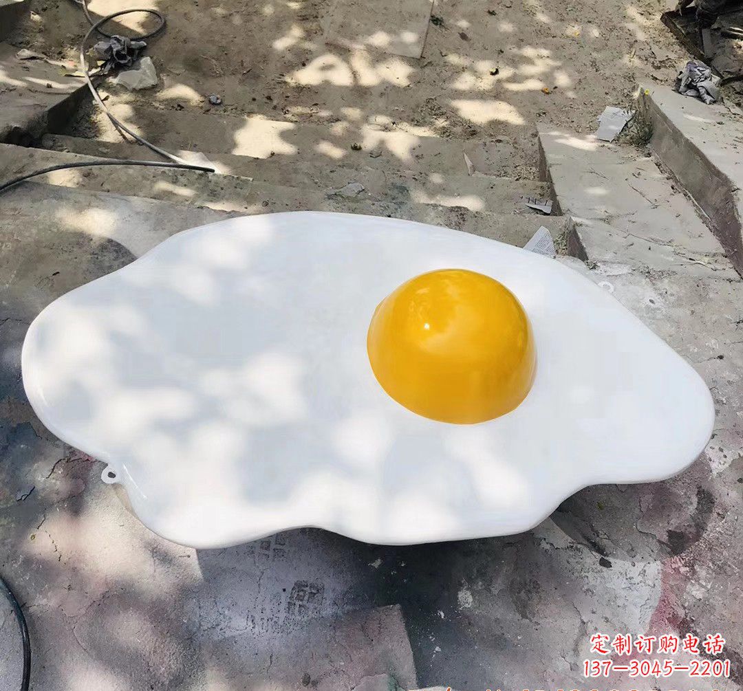 廊坊玻璃钢鸡蛋雕塑——精美绝伦
