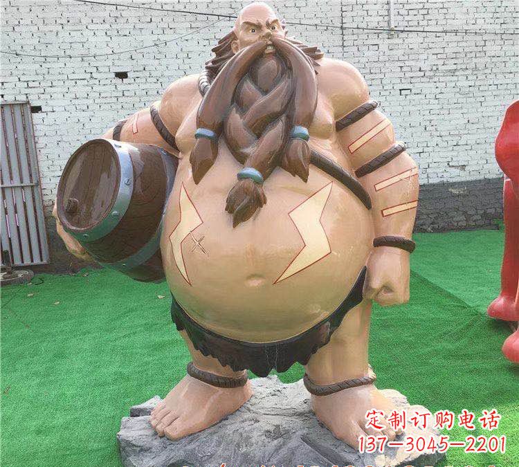 廊坊英雄雕塑玻璃钢的艺术之美