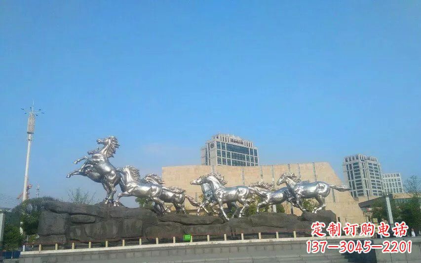 廊坊不锈钢动物雕塑精美的艺术品