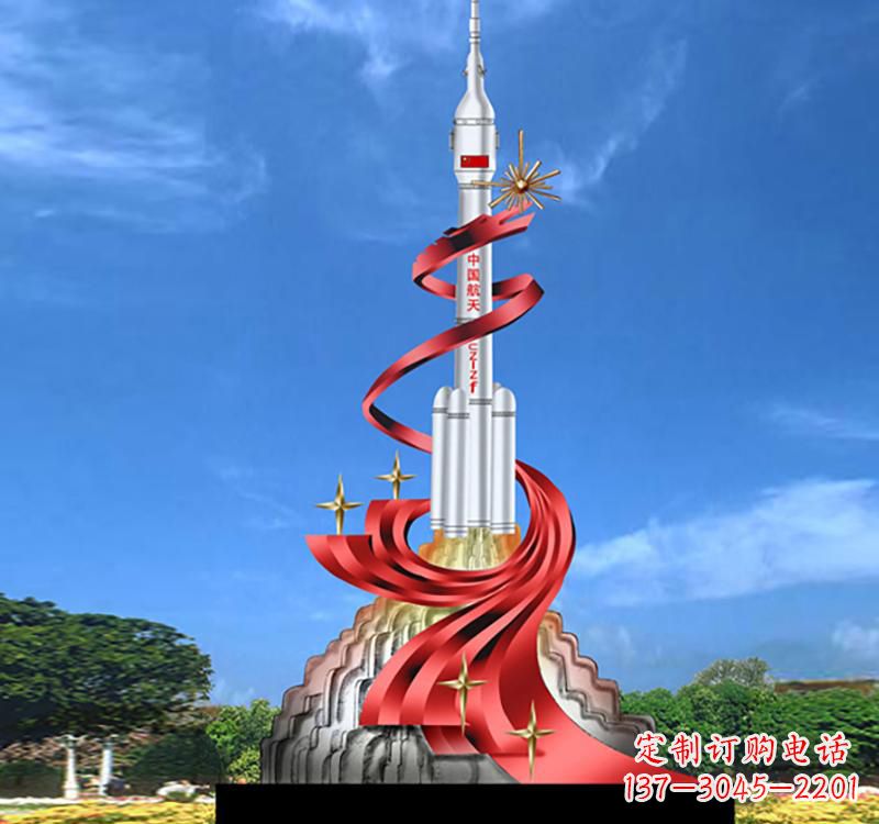 廊坊嫦娥飞天——不锈钢嫦娥雕塑