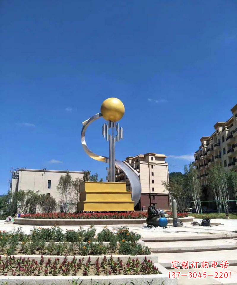 廊坊不锈钢钥匙雕塑一种独特的艺术形式