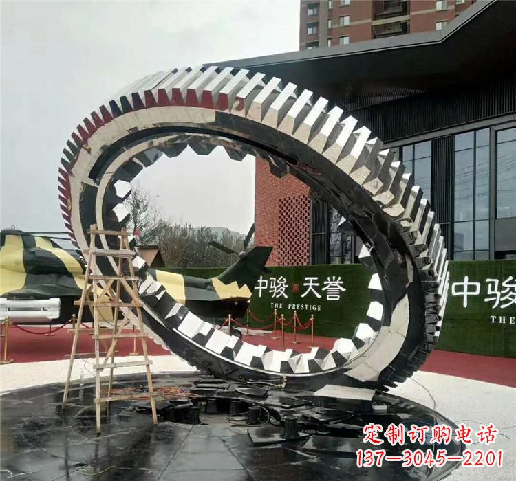 廊坊不锈钢齿轮抽象雕塑