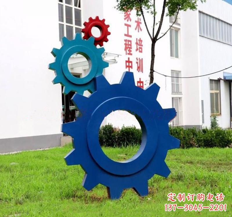 廊坊不锈钢齿轮创意雕塑