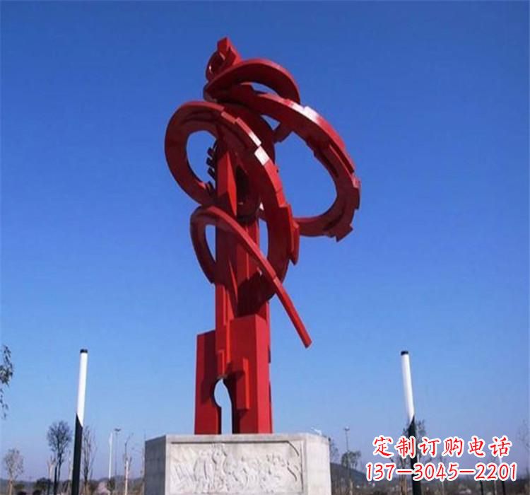廊坊不锈钢齿轮雕塑2
