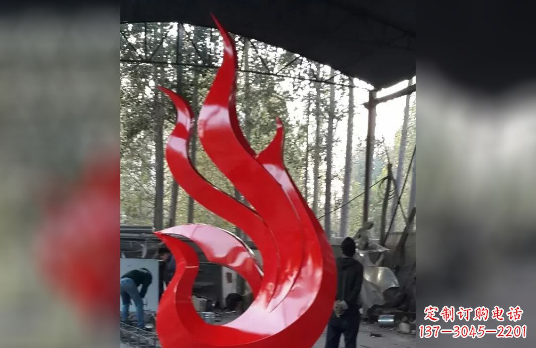 廊坊不锈钢凤凰雕塑美轮美奂