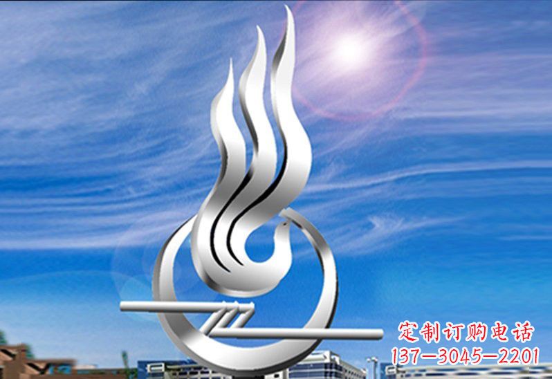 廊坊精美不锈钢凤凰雕塑