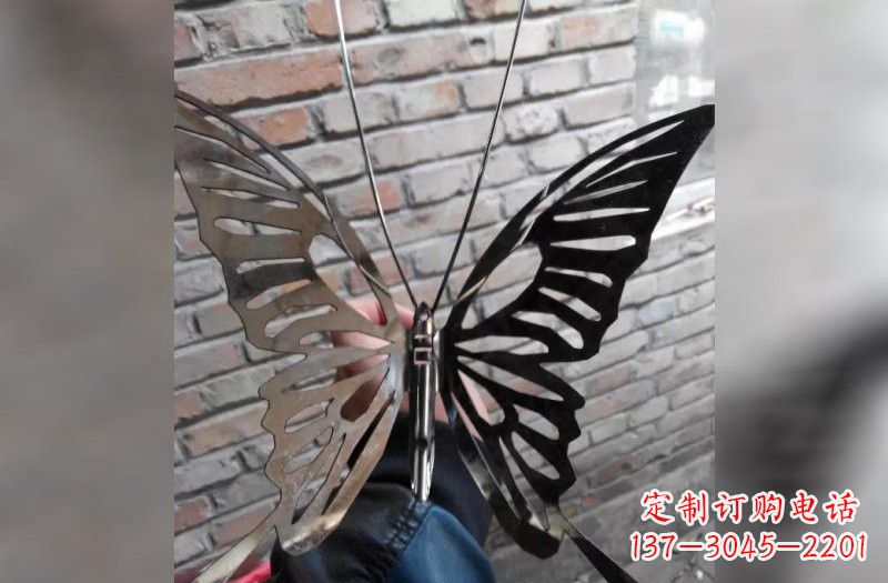 廊坊精美不锈钢蝴蝶雕塑