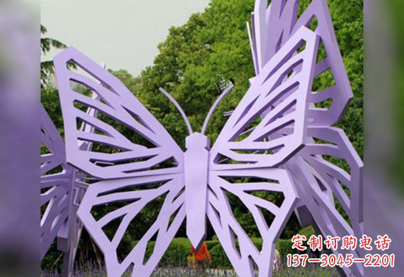 廊坊不锈钢蝴蝶雕塑美丽永恒