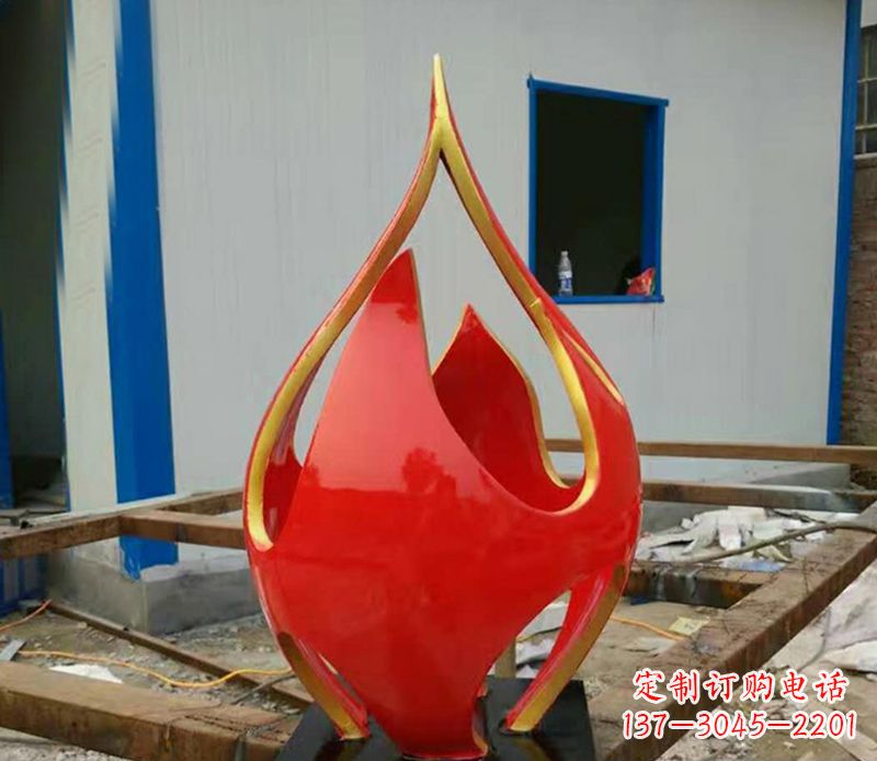 廊坊不锈钢龙雕塑点缀火龙果广场