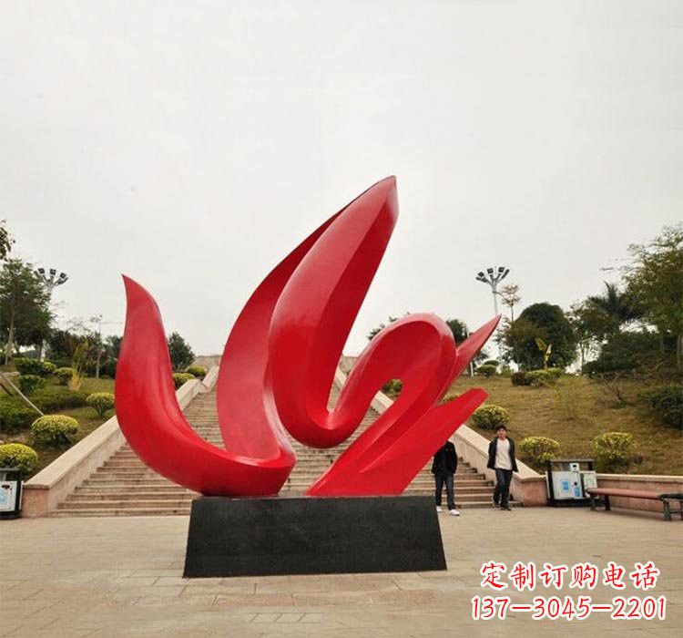 廊坊不锈钢火苗雕塑艺术之灵感